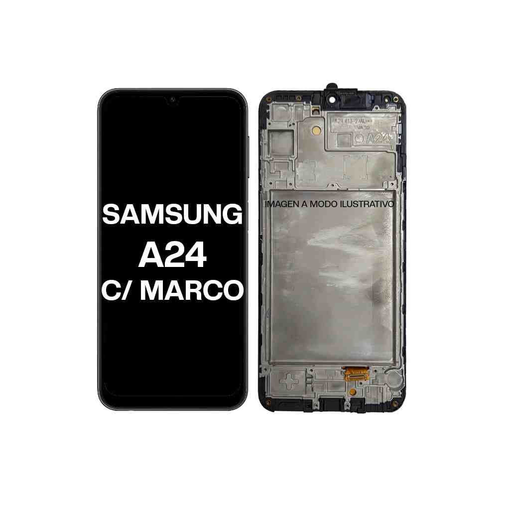 MODULO SAMSUNG A24 CON MARCO SERVICE PACK